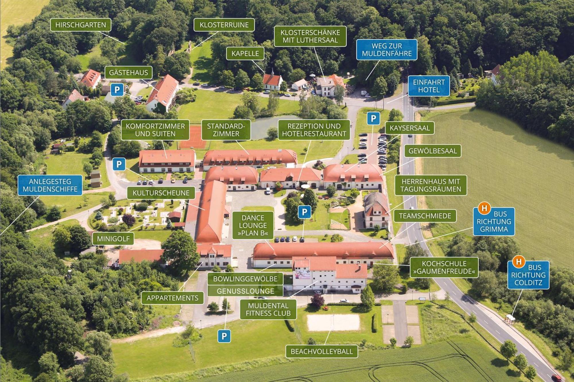 Gaestehaus Kloster Nimbschen Грима Екстериор снимка